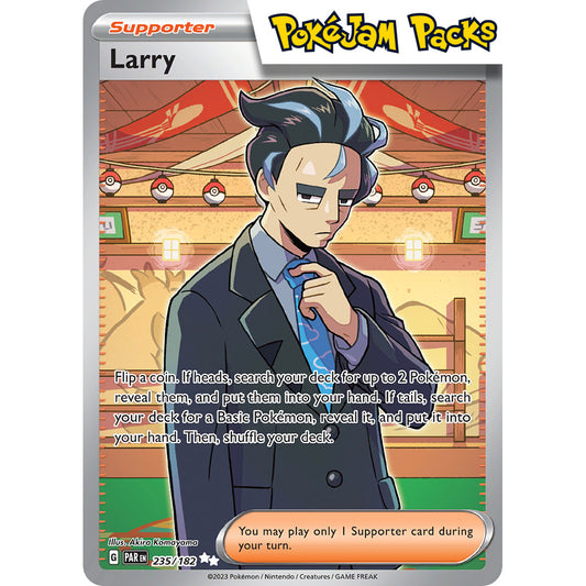 Larry - 235/182 - Full Art Secret Rare - Paradox Rift - Pokémon TCG