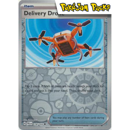 Delivery Drone - 178/193 - Uncommon Reverse Holo - Paldea Evolved - Pokémon TCG