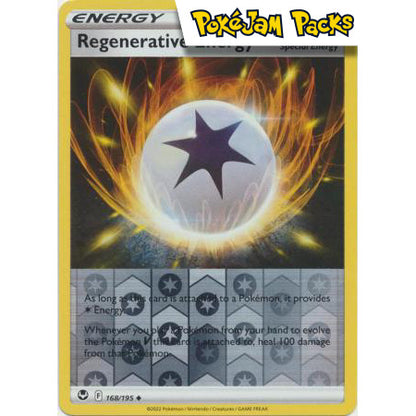 Regenerative Energy - 168/195 - Uncommon Reverse Holo - Silver Tempest - Pokémon TCG