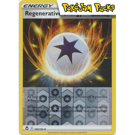 Regenerative Energy - 168/195 - Uncommon Reverse Holo - Silver Tempest - Pokémon TCG