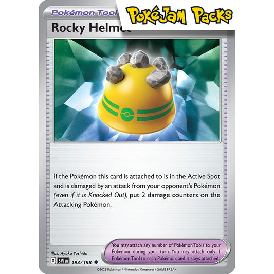 Rocky Helmet - 193/198 - Uncommon - Scarlet & Violet - Pokémon TCG