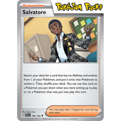 Salvatore - 160/162 - Uncommon - Temporal Forces - Pokémon TCG