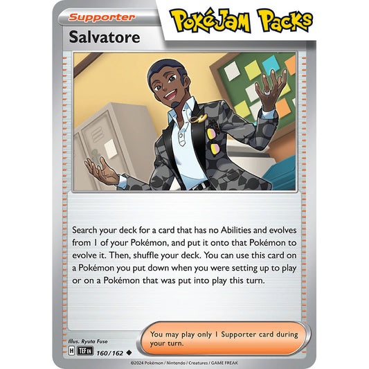 Salvatore - 160/162 - Uncommon - Temporal Forces - Pokémon TCG