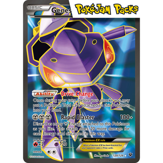 Genesect EX (MP) - 120/124 - Full Art Ultra Rare - Fates Collide - Pokémon TCG