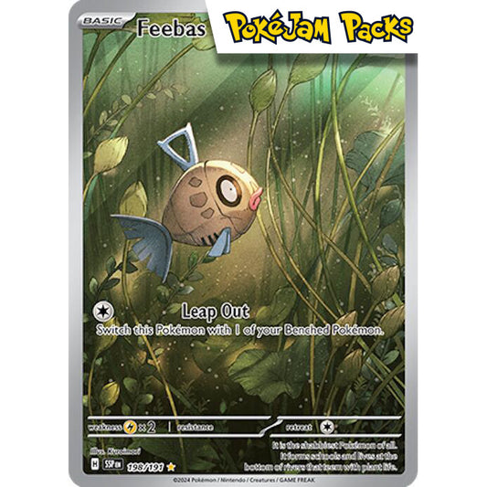 Feebas - 198/191 - Illustration Rare - Surging Sparks - Pokémon TCG