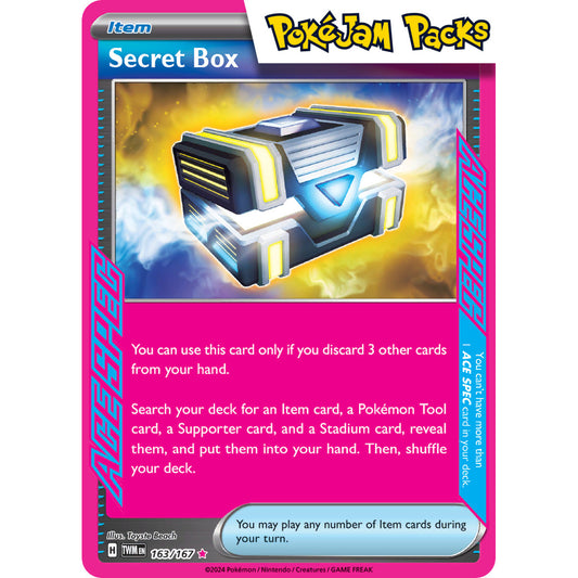 Secret Box - 163/167 - Ace Rare - Twilight Masquerade - Pokémon TCG