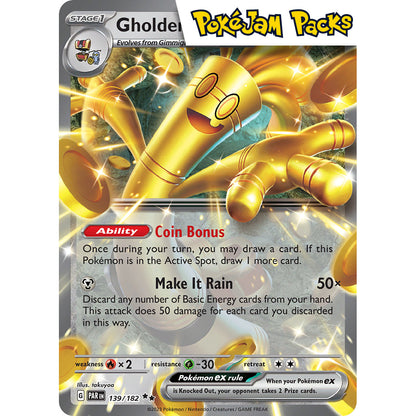 Gholdengo ex - 139/182 - Ultra Rare - Paradox Rift - Pokémon TCG