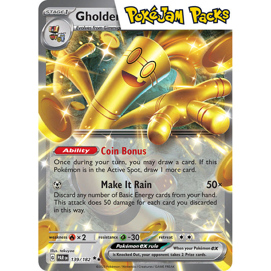 Gholdengo ex - 139/182 - Ultra Rare - Paradox Rift - Pokémon TCG