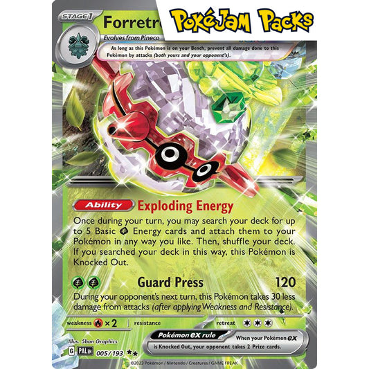 Forretress ex - 005/193 - Ultra Rare - Paldea Evolved - Pokémon TCG