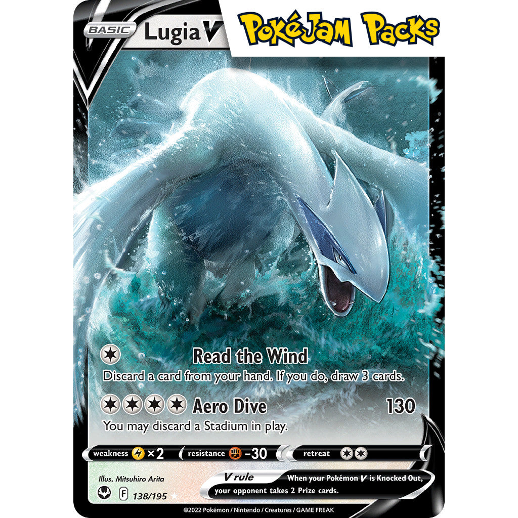 Lugia V - 138/195 - Ultra Rare - Silver Tempest - Pokémon TCG