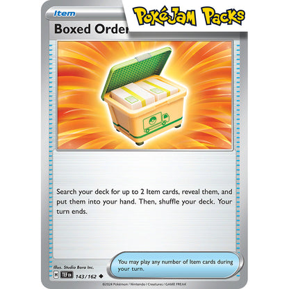 Boxed Order - 143/162 - Uncommon - Temporal Forces - Pokémon TCG