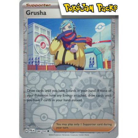 Grusha - 184/193 - Uncommon Reverse Holo - Paldea Evolved - Pokémon TCG