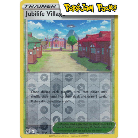 Jubilife Village - 148/189 - Uncommon Reverse Holo - Astral Radiance - Pokémon TCG