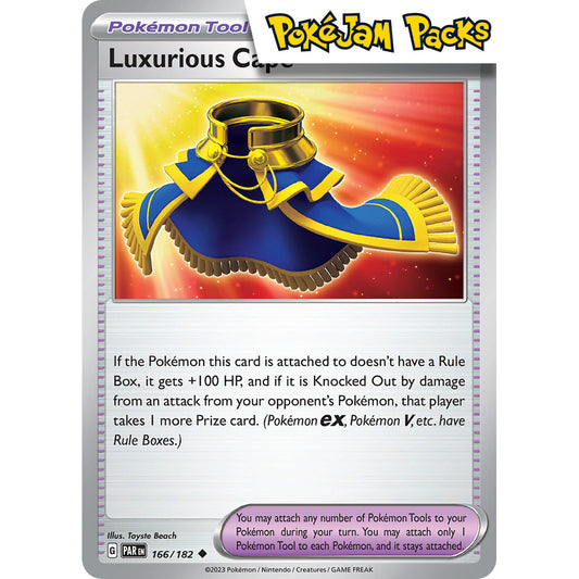Luxurious Cape - 166/182 - Uncommon - Paradox Rift - Pokémon TCG