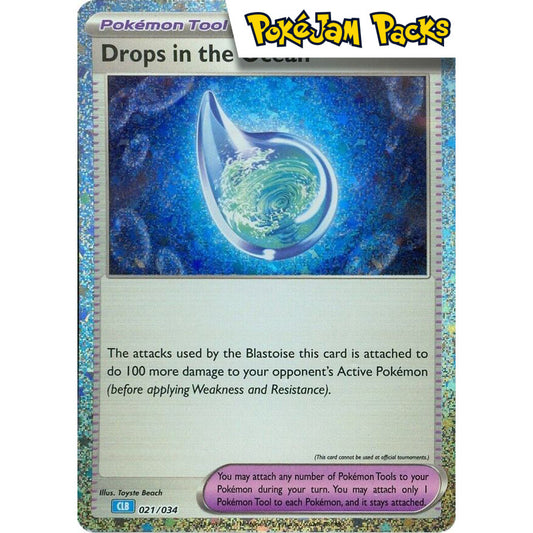 Drops in the Ocean - 021/034 - CLB - Trading Card Game Classic items - Pokémon TCG