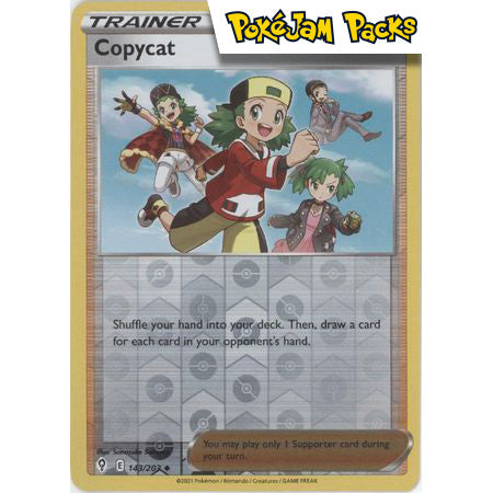 Copycat - 143/203 - Uncommon Reverse Holo - Evolving Skies - Pokémon TCG