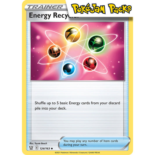 Energy Recycler - 124/163 - Uncommon - Battle Styles - Pokémon TCG