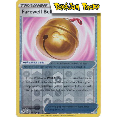 Farewell Bell - 234/264 - Uncommon Reverse Holo - Fusion Strike - Pokémon TCG
