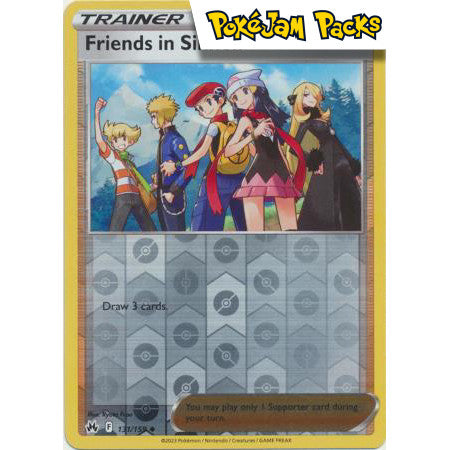 Friends in Sinnoh - 131/159 - Uncommon Reverse Holo - Crown Zenith - Pokémon TCG