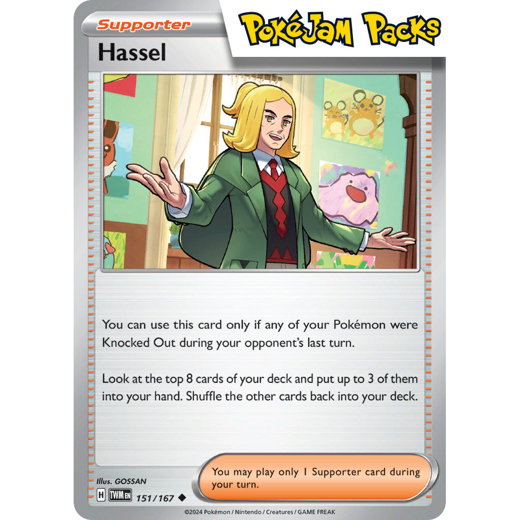 Hassel - 151/167 - Uncommon - Twilight Masquerade - Pokémon TCG
