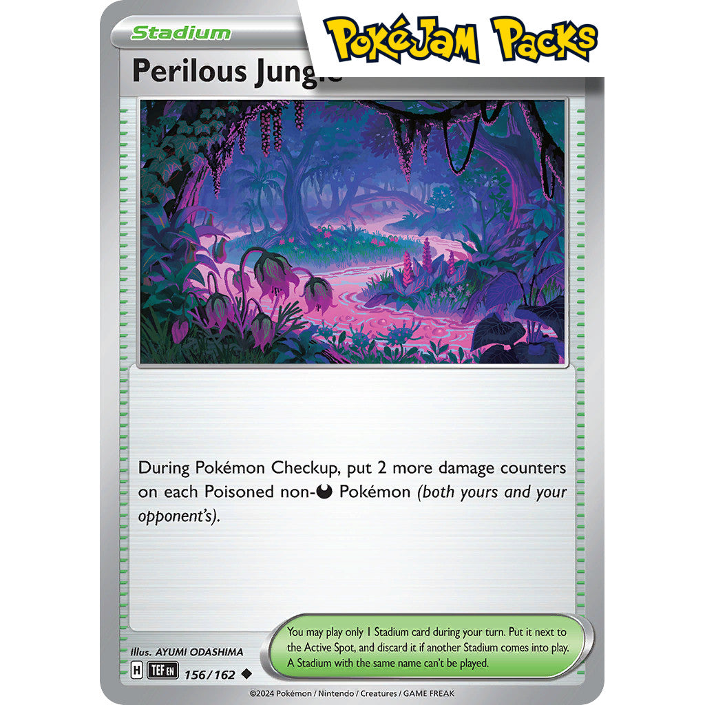 Perilous Jungle - 156/162 - Uncommon - Temporal Forces - Pokémon TCG