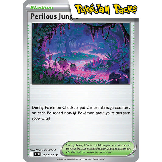 Perilous Jungle - 156/162 - Uncommon - Temporal Forces - Pokémon TCG