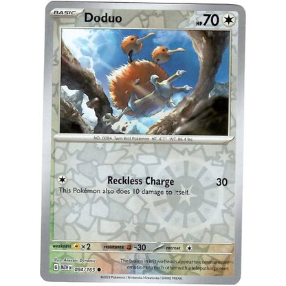 Reverse Holo Singles: Colorless, Fire, Fighting & Psychic - Scarlet & Violet 151 Pokémon TC