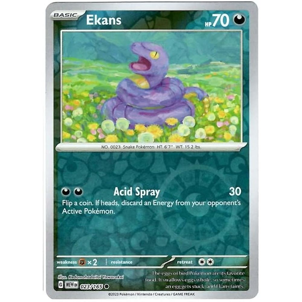 Reverse Holo Singles: Grass, Water, Lightning, Darkness & Dragon - Scarlet & Violet 151 Pokémon TCG
