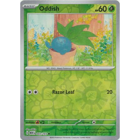 Reverse Holo Singles: Grass, Water, Lightning, Darkness & Dragon - Scarlet & Violet 151 Pokémon TCG