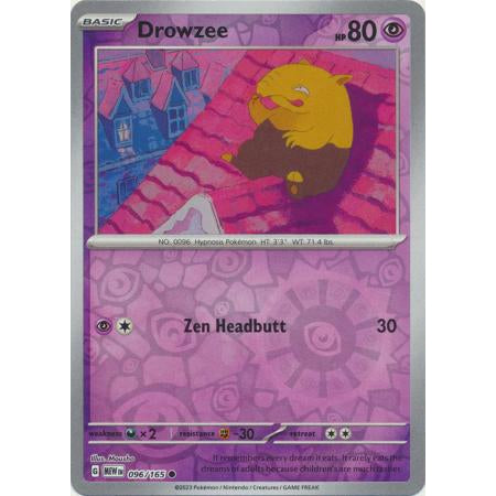 Reverse Holo Singles: Colorless, Fire, Fighting & Psychic - Scarlet & Violet 151 Pokémon TC