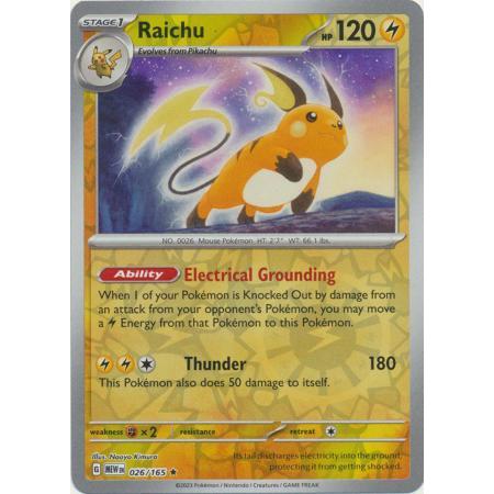 Pokémon - Rare Reverse Holo Singles - Scarlet & Violet 151- Pokemon TCG
