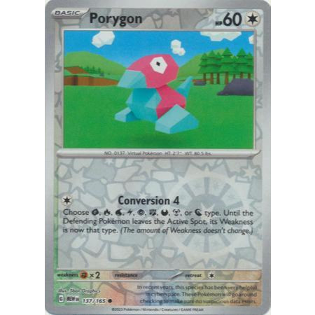 Reverse Holo Singles: Colorless, Fire, Fighting & Psychic - Scarlet & Violet 151 Pokémon TC