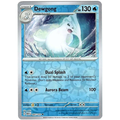 Reverse Holo Singles: Grass, Water, Lightning, Darkness & Dragon - Scarlet & Violet 151 Pokémon TCG