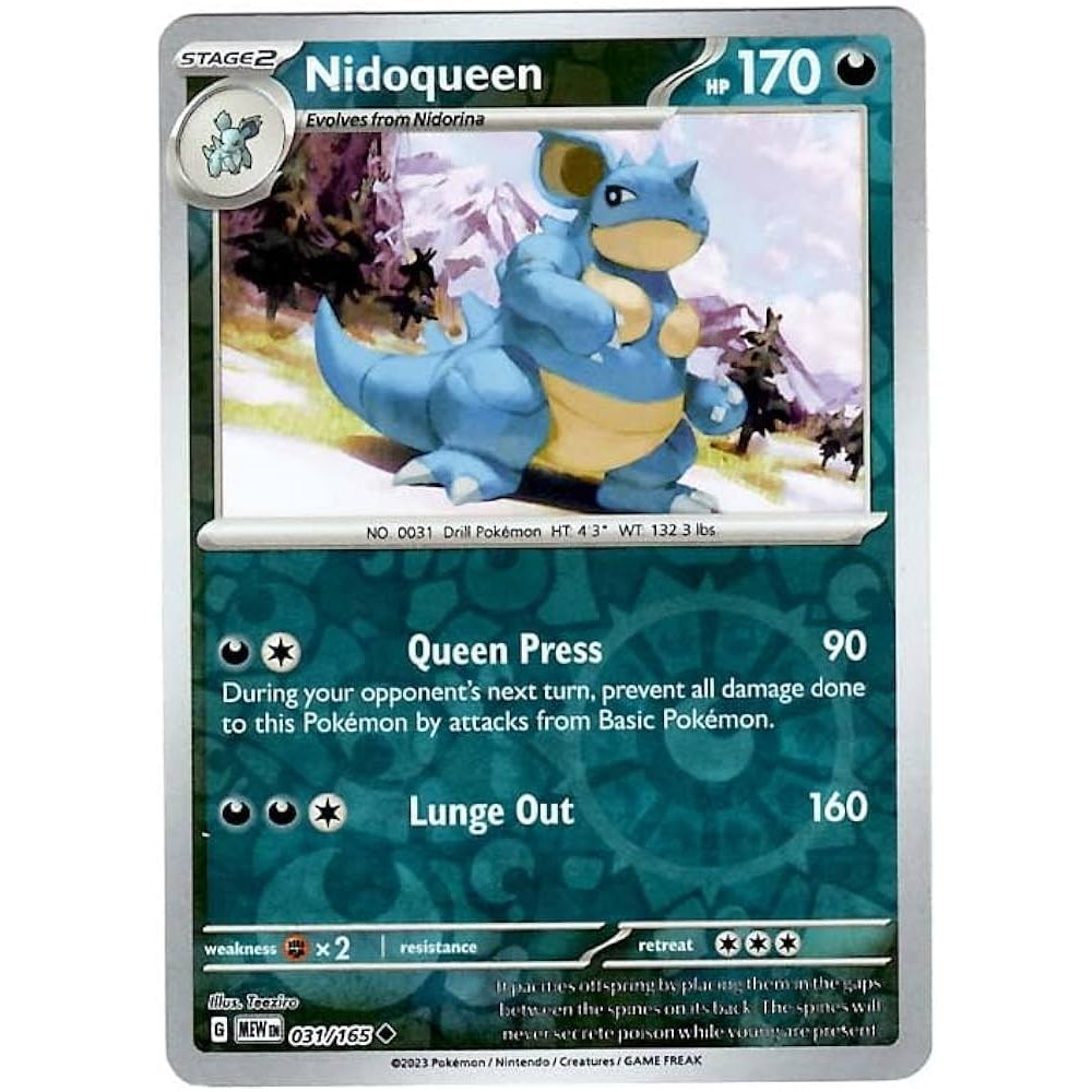 Reverse Holo Singles: Grass, Water, Lightning, Darkness & Dragon - Scarlet & Violet 151 Pokémon TCG
