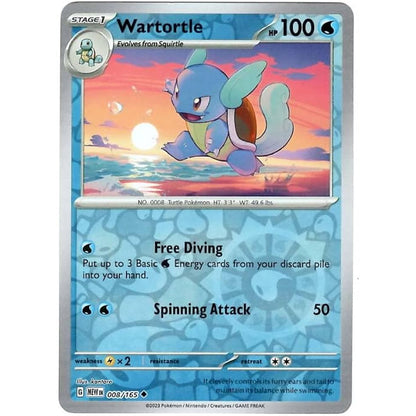 Reverse Holo Singles: Grass, Water, Lightning, Darkness & Dragon - Scarlet & Violet 151 Pokémon TCG