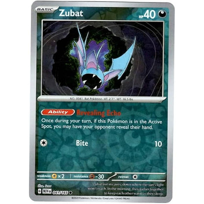 Reverse Holo Singles: Grass, Water, Lightning, Darkness & Dragon - Scarlet & Violet 151 Pokémon TCG
