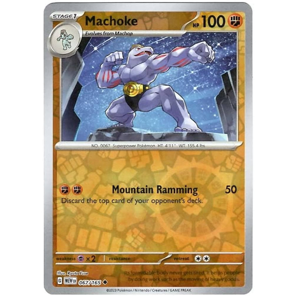 Reverse Holo Singles: Colorless, Fire, Fighting & Psychic - Scarlet & Violet 151 Pokémon TC