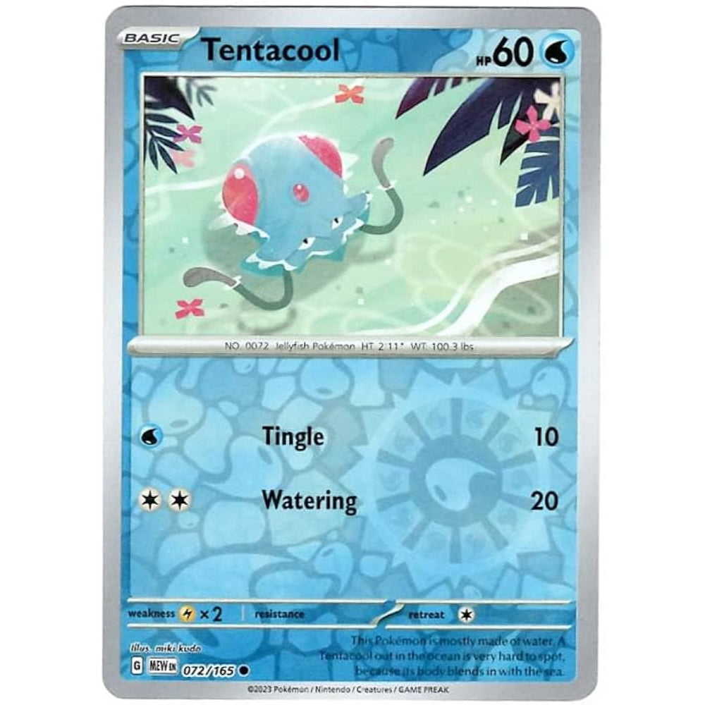 Reverse Holo Singles: Grass, Water, Lightning, Darkness & Dragon - Scarlet & Violet 151 Pokémon TCG