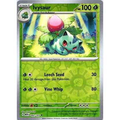 Reverse Holo Singles: Grass, Water, Lightning, Darkness & Dragon - Scarlet & Violet 151 Pokémon TCG