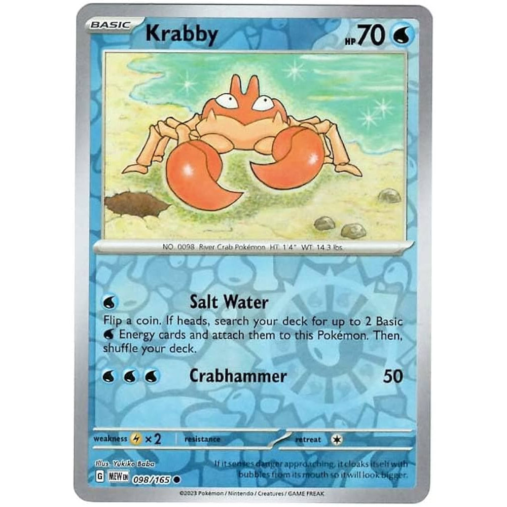 Reverse Holo Singles: Grass, Water, Lightning, Darkness & Dragon - Scarlet & Violet 151 Pokémon TCG