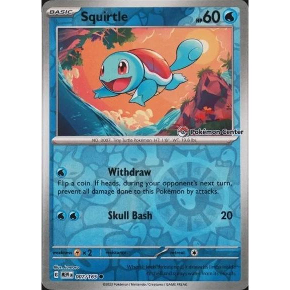 Reverse Holo Singles: Grass, Water, Lightning, Darkness & Dragon - Scarlet & Violet 151 Pokémon TCG
