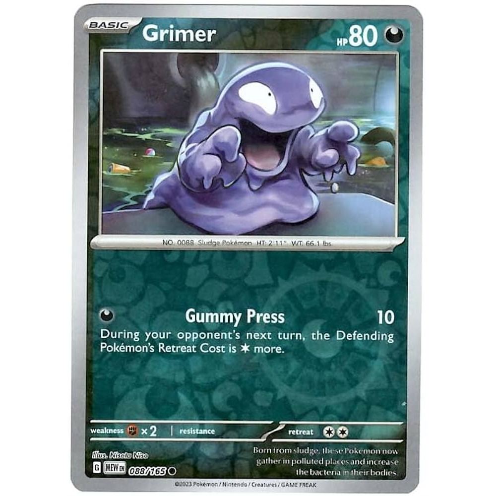 Reverse Holo Singles: Grass, Water, Lightning, Darkness & Dragon - Scarlet & Violet 151 Pokémon TCG