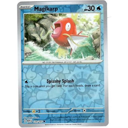 Reverse Holo Singles: Grass, Water, Lightning, Darkness & Dragon - Scarlet & Violet 151 Pokémon TCG