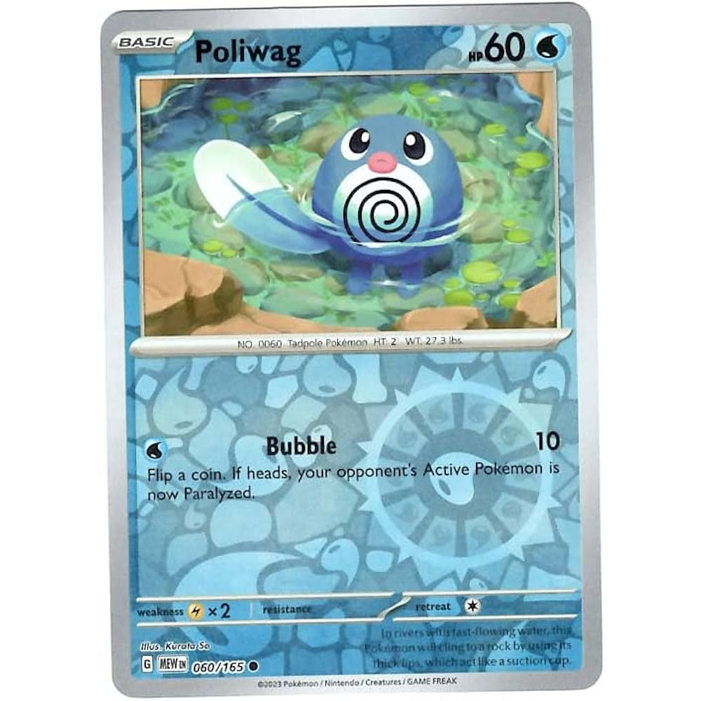 Reverse Holo Singles: Grass, Water, Lightning, Darkness & Dragon - Scarlet & Violet 151 Pokémon TCG