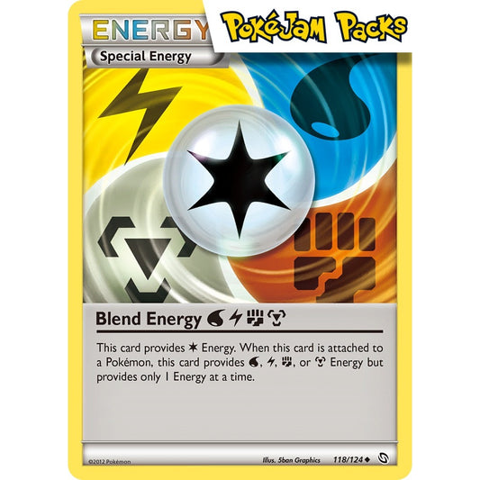 Blend Energy WLFM (HP) - 118/124 - Uncommon - Black & White 6: Dragons Exalted items - Pokémon TCG