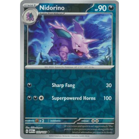 Reverse Holo Singles: Grass, Water, Lightning, Darkness & Dragon - Scarlet & Violet 151 Pokémon TCG