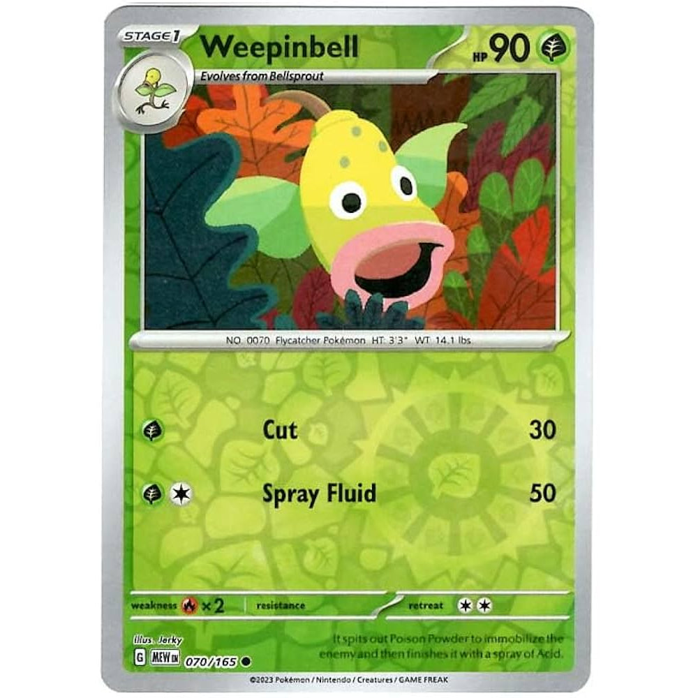 Reverse Holo Singles: Grass, Water, Lightning, Darkness & Dragon - Scarlet & Violet 151 Pokémon TCG