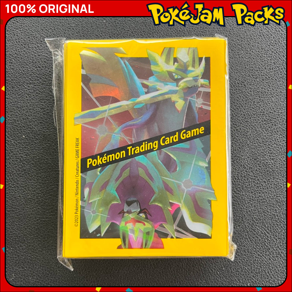 Pokémon Card Sleeve Pack - 65 pcs Shiny Zacian & Zamazenta Collection - Pokémon TCG