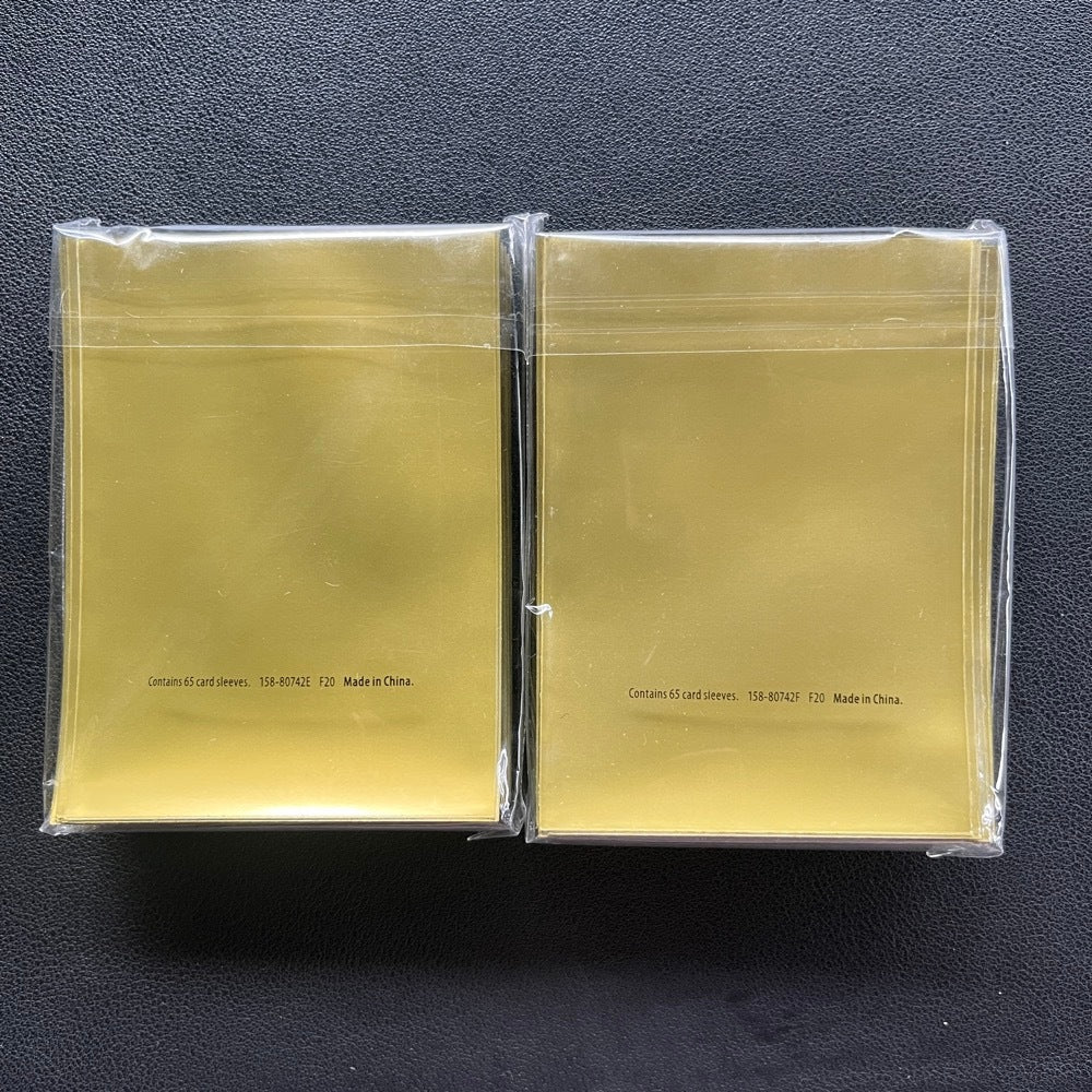 Pokémon Card Sleeve Pack - 65 pcs Sword & Shield Zamazenta, Zacian Card Sleeves - Pokémon TCG