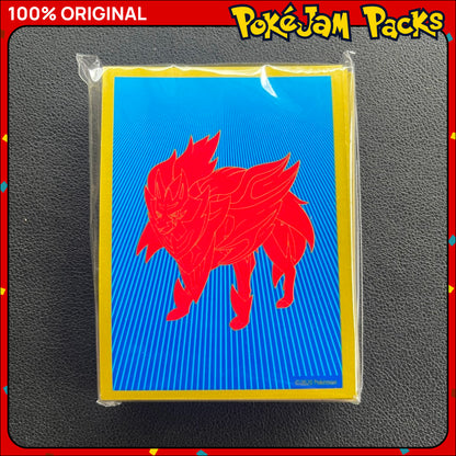Pokémon Card Sleeve Pack - 65 pcs Sword & Shield Zamazenta Card Sleeves - Pokémon TCG